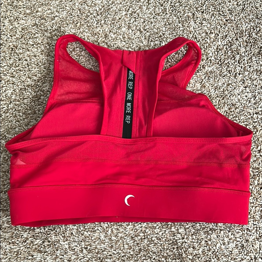 Zyia Red All Star Sports Bra